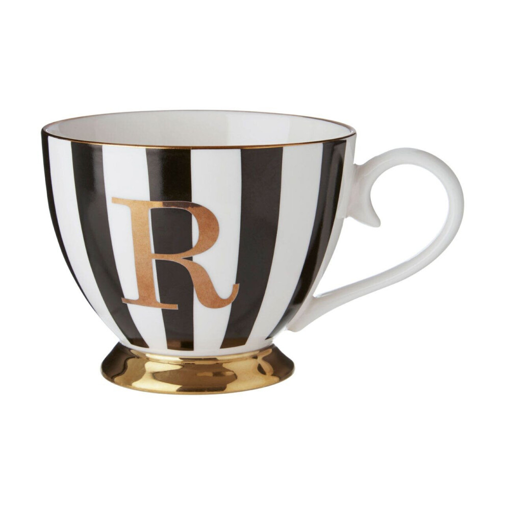 Mimo Duchess R Letter Monogram Mug