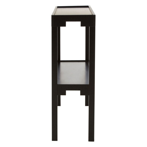Premier Housewares Two Tiered Design Console Table, Console Table With Storage Shelf, Durable And Versatile Hallway Table 2