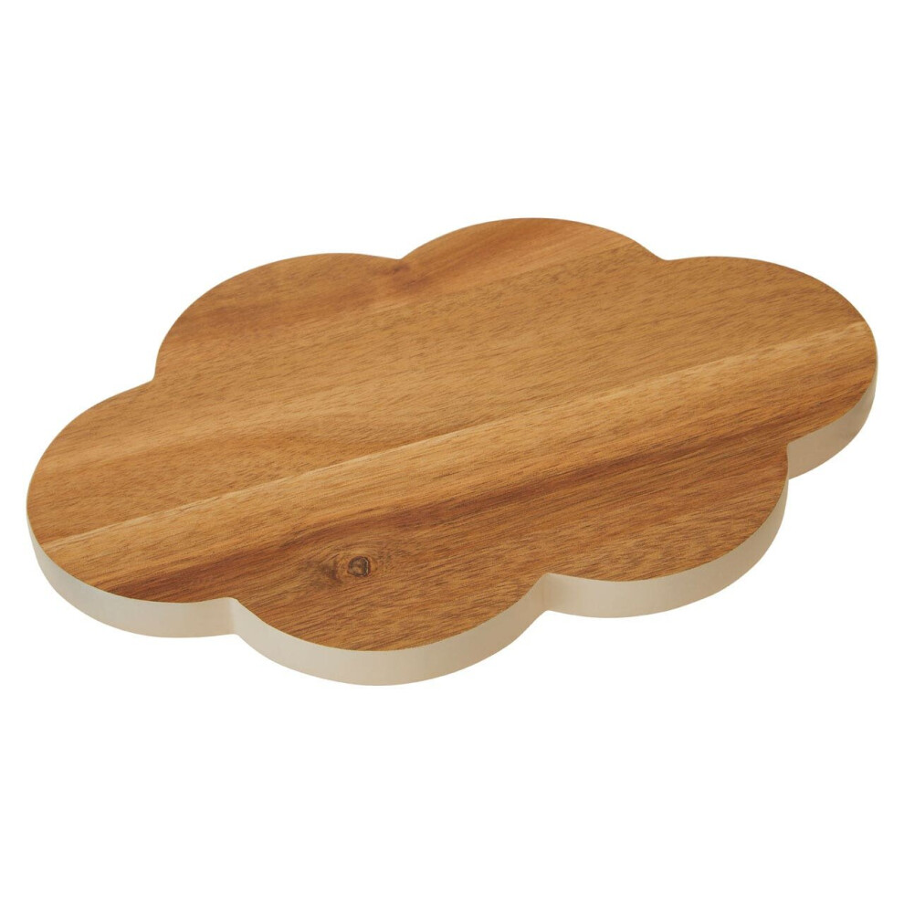 Premier Housewares Large Cloud Chopping Board, Thick And Durable Cutting Board For Kitchen Worktops, Kitchen Chopping Board