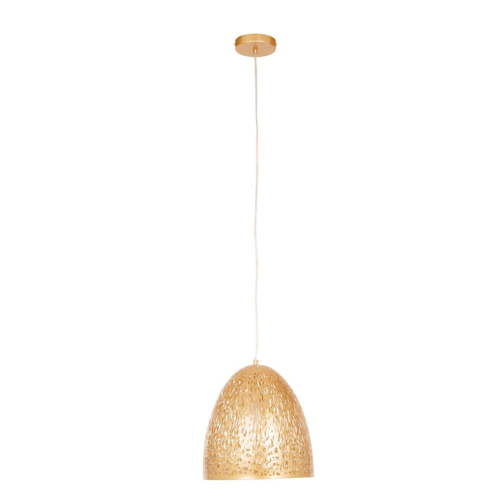 Premier Housewares Lenno Small Pendant Gold/Light