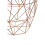 Premier Housewares Stylish Pink Finish Storage Basket, Functional Storage Basket For Kitchen, Durable Decorative Basket 3