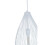 Premier Housewares Contemporary Teardrop White Pendant Light, Effortlessly Maintained Down Light Wall, Sleek Ceiling Light 5