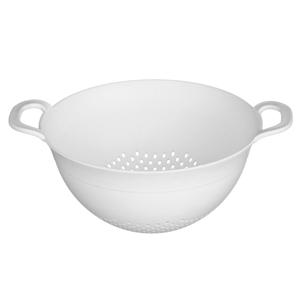 Premier Housewares Large Plastic Colander White