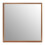 Premier Housewares Premier Housewares Small Square Gold Finish Wall Mirror 1