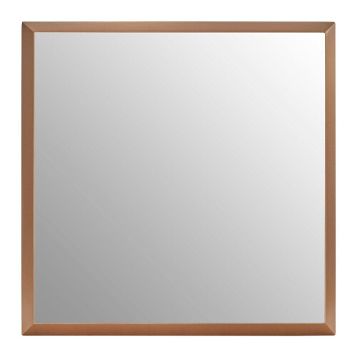 Premier Housewares Premier Housewares Small Square Gold Finish Wall Mirror