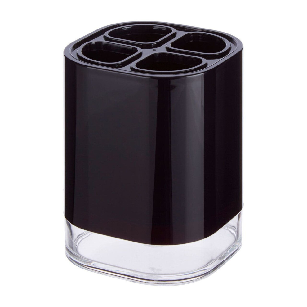 Premier Housewares Ando Acrylic Toothbrush Holder Black