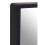Premier Housewares Premier Housewares Medium Black Wall Mirror with Gold Edge 5