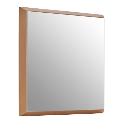 Premier Housewares Premier Housewares Small Square Gold Finish Wall Mirror 1