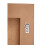 Premier Housewares Premier Housewares Small Square Gold Finish Wall Mirror 5