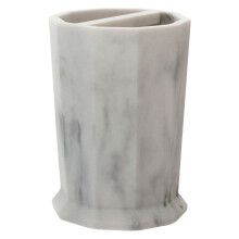Premier Housewares Riviera Two Compartment Toothbrush Holder