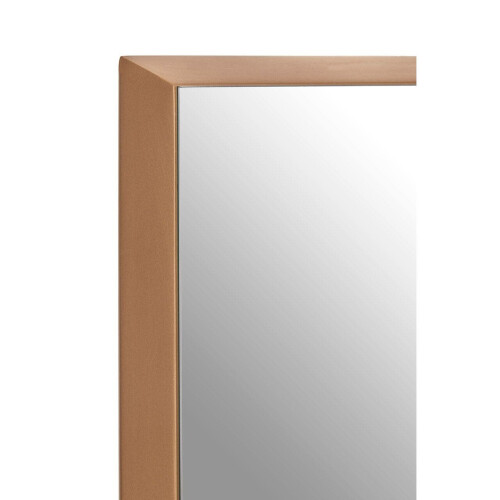 Premier Housewares Premier Housewares Small Square Gold Finish Wall Mirror 2