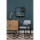 Premier Housewares Premier Housewares Medium Black Wall Mirror with Gold Edge 3