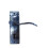 Bordeaux Lever Lock Pair Satin Nickel Door Handle 2