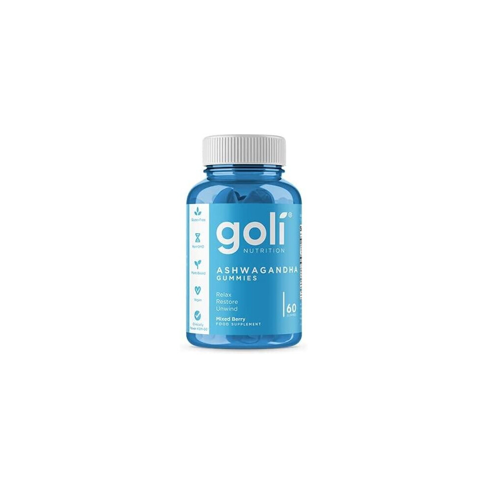 Goli Nutrition Ashwagandha Gummies 60gums