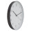 Premier Housewares Oval Wall Clock With Silver Finish, Durable Construction Wall Clock For Kitchen, Elegant Clock For Outdoor 2