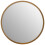 Premier Housewares Premier Housewares Medium Round Wall Mirror with Gold Frame 1