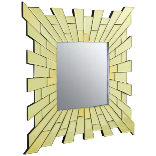 Premier Housewares Premier Housewares Dia Glitzy Small Square Wall MIrror 1