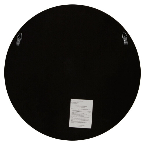 Premier Housewares Premier Housewares Medium Round Wall Mirror with Gold Frame 2
