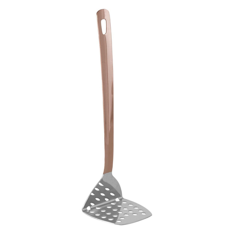 Premier Housewares Copper Finish Masher Potato Masher Kitchen For Baby Food Masher Utensil 8 x 10 x 24