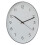 Premier Housewares Oval Wall Clock With Silver Finish, Durable Construction Wall Clock For Kitchen, Elegant Clock For Outdoor 1