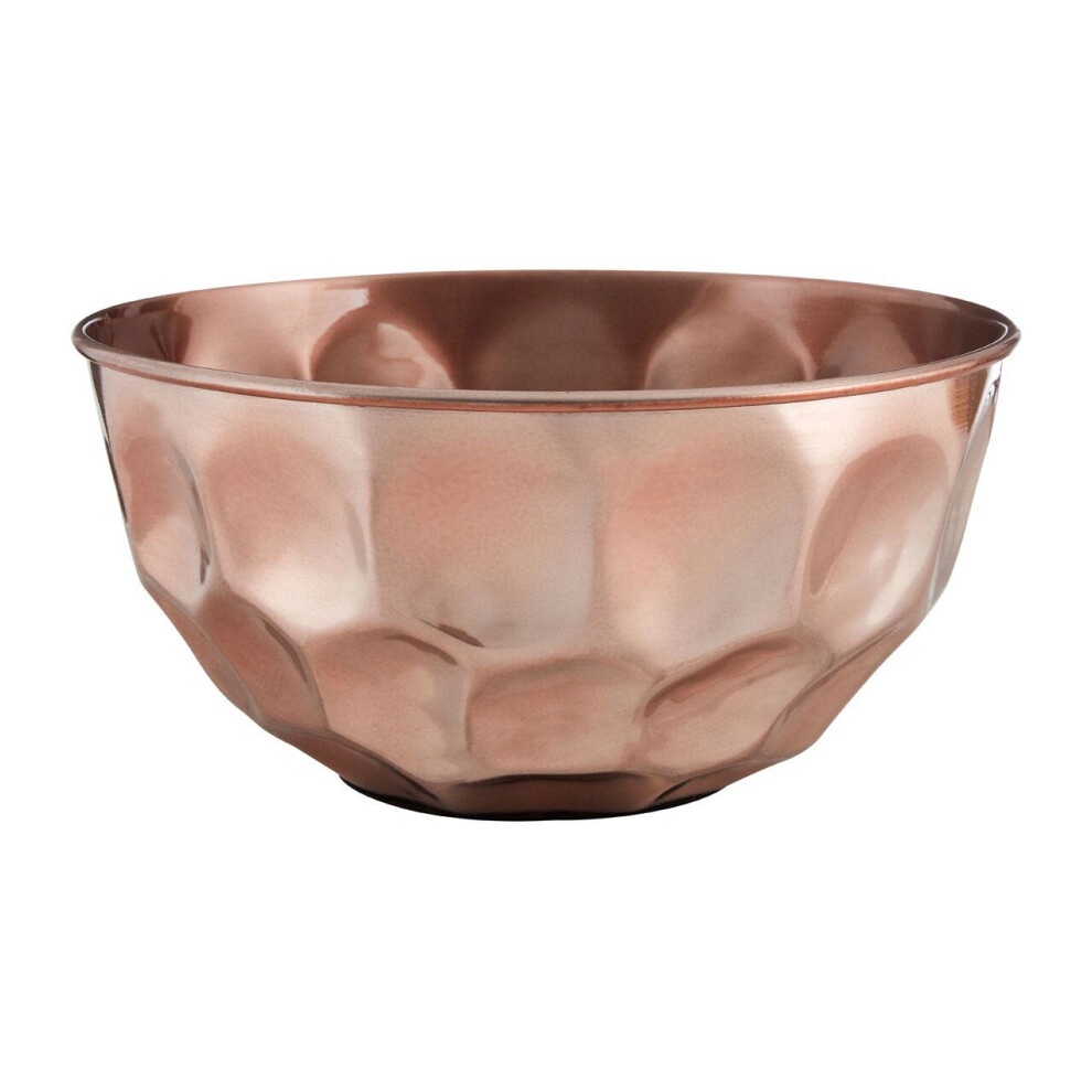 Premier Housewares Bowl With Copper Finish/ Made From Strong Aluminum/ Decorative Piece/ Punch Bowl/ Fruit Bowl/ Durable 26 X 13 X 26