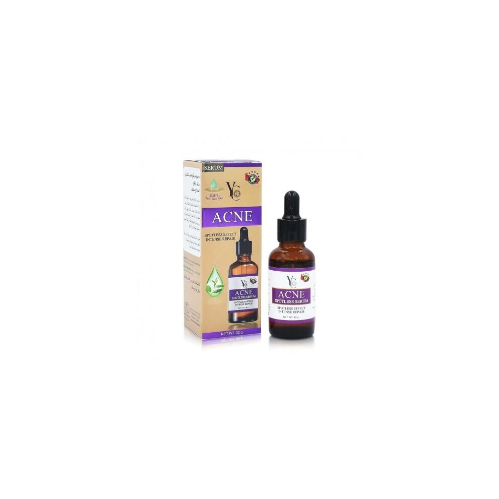 Yong Chin Acne Spotless Serum 30Ml | Targeted Acne Treatment, Reduces Pimples & Blemishes, Soothing Formula For Clear & Smooth Skin