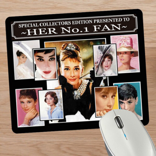 Icon Legend Audrey Hepburn Mouse Mat Gift