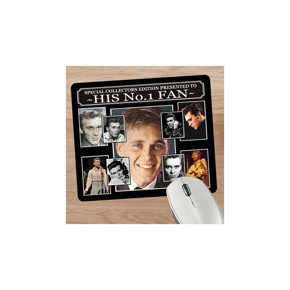 Icon Legend Billy Fury Mouse Mat Gift 647016805306