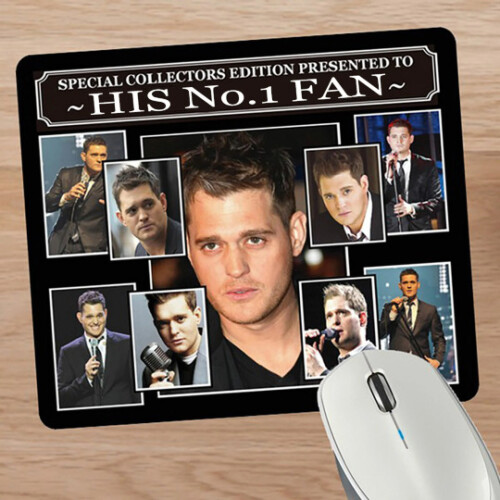 Icon Legend Michael Buble Mouse Mat Gift