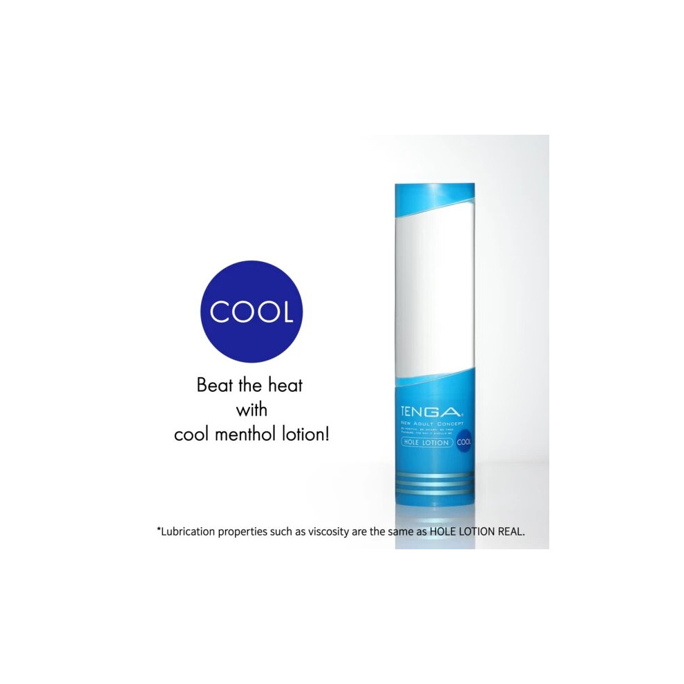 Tenga Hole Lotion Cool Lubricant 170 Ml | Stimulating Water Based Lube |
