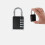(Type) Dial Digit Combination Lock Security Padlock 6