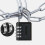 (Type) Dial Digit Combination Lock Security Padlock 3