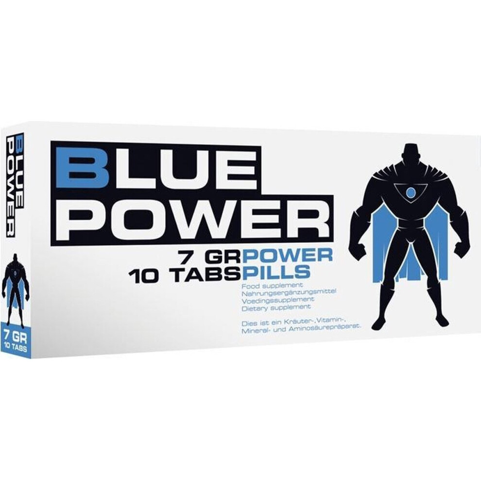 10 Blue Power Erection Strong Pills High Potency Performance Enhancing