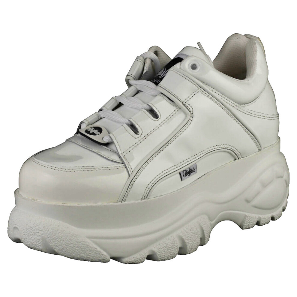 (6) Buffalo London 1339-14 2.0 Womens Platform Trainers in White
