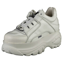 (6.5) Buffalo London 1339-14 2.0 Womens Platform Trainers in White