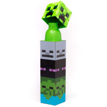 Minecraft Water Bottle Kids Mobs Sports Travel Mug Flask 650ML One Size