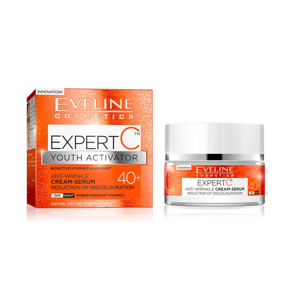 Eveline Cosmetics Cream Expert C Anti-Wrinkle Vitamin C -Serum 40+ 50Ml