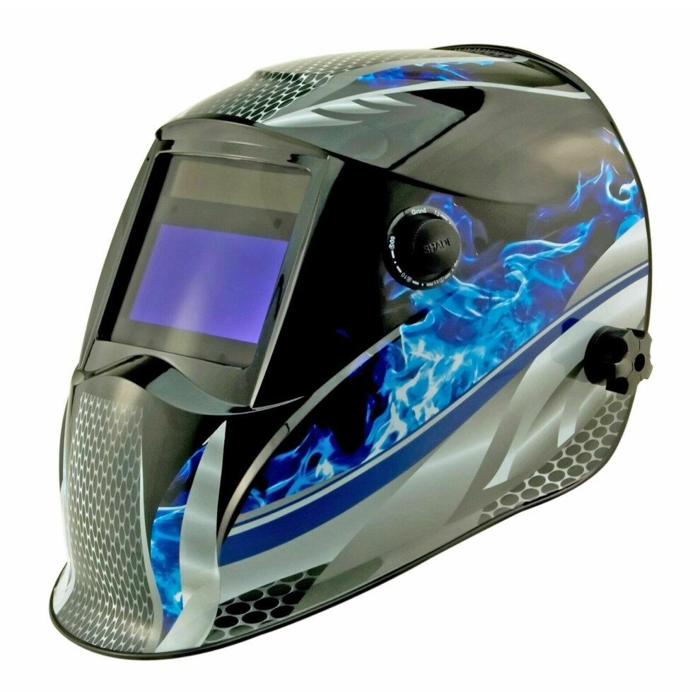 Auto Darkening Solar Welding Helmet Mask Mig Tig Mma Grind Grinding 7421122768006