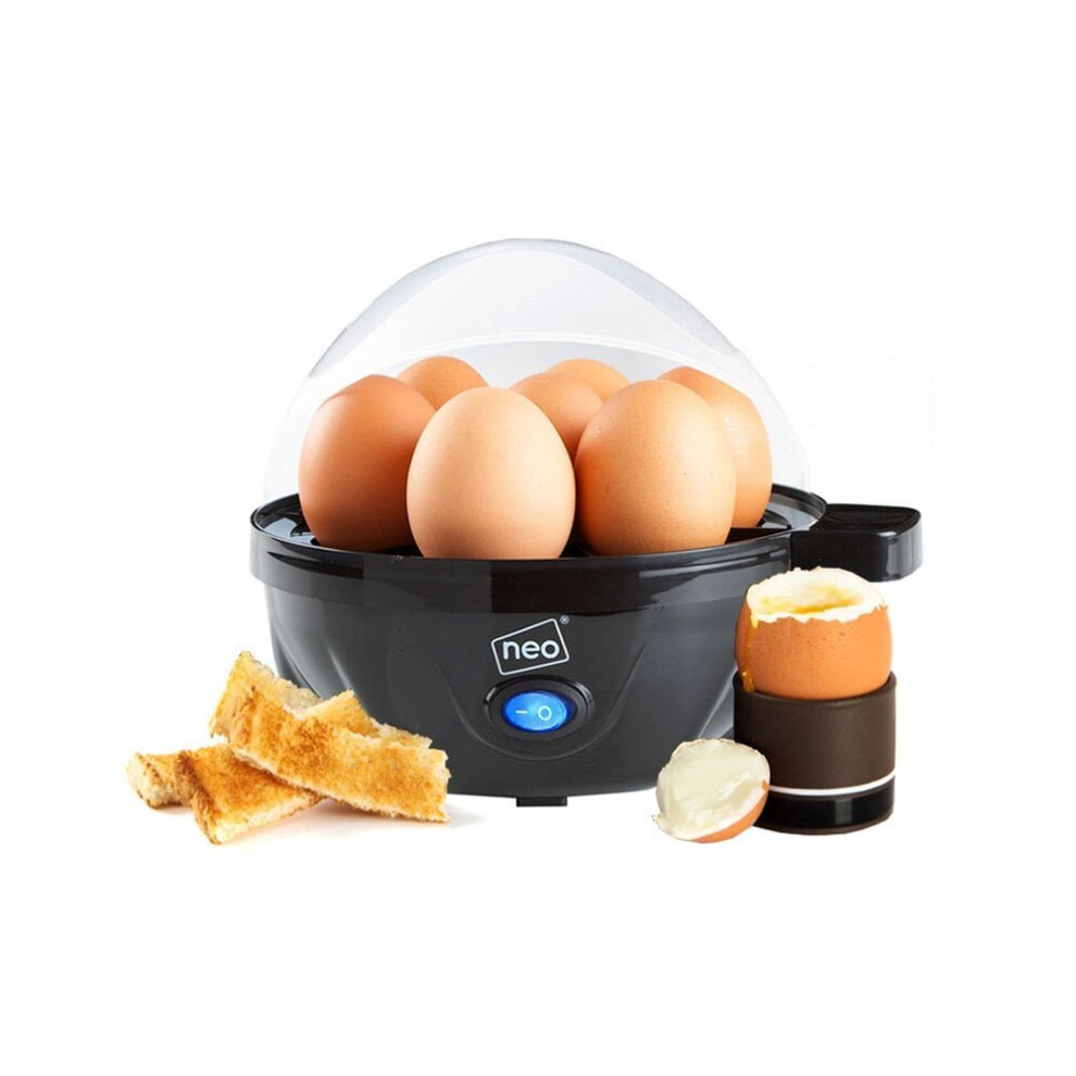 Neo Electric Egg Boiler Poacher And Steamer Black