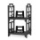 UNHO FireWood Storage Rack Double Tier Durable Log Holder 3