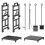 UNHO FireWood Storage Rack Double Tier Durable Log Holder 8