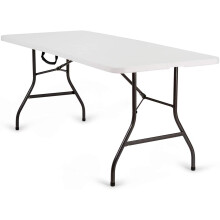 Folding Table 6ft Camping Catering Heavy Duty Folding Trestle Table Picnic Party
