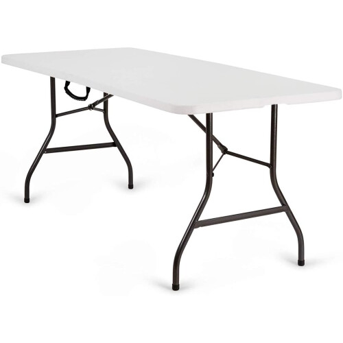 Folding Table 6ft Camping Catering Heavy Duty Folding Trestle Table Picnic Party
