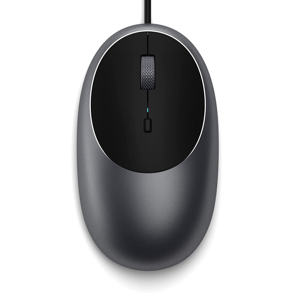Satechi Aluminum C1 Usb-C Wired Mouse - Space St-Awucmm Grey 879961009564
