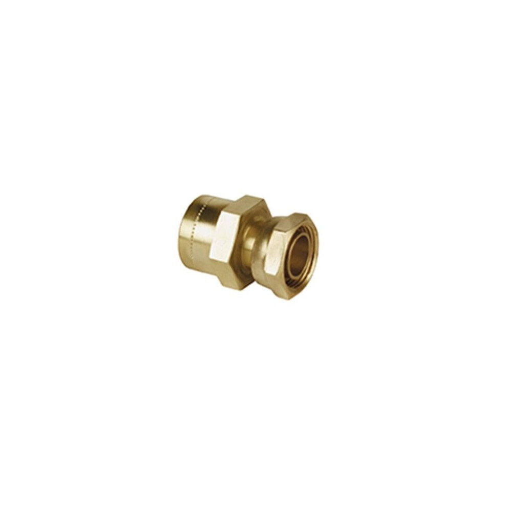 Conex Cuprofit Copper Pushfit Straight Tap Connector 15Mm X Â½" 5050027432600