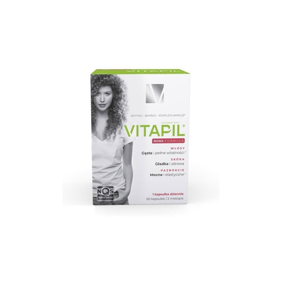 VITAPIL  biotin + bamboo 60 tabs + komplex Amin Q3