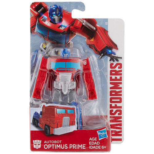 Transformers Optimus Prime Action Figure (5 Inches, Multicolour)