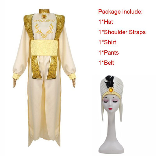 Adult Aladdin Costume with Suit Vest Shirt Pants Hat – Cosplayrr