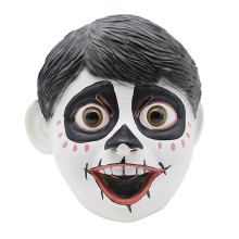 (Miguel) Movie COCO Miguel Hector Rivera Face Cartoon Mask Halloween Cosplay Costume