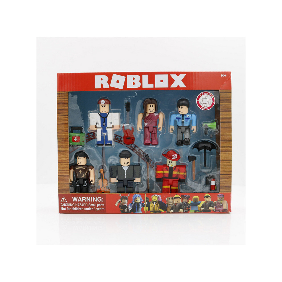 6PCS/SET Roblox PVC Action Figure Model Toys